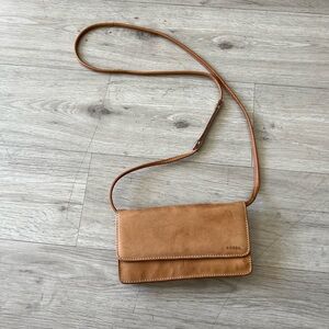 Fossil Leather Wallet Crossbody Clutch